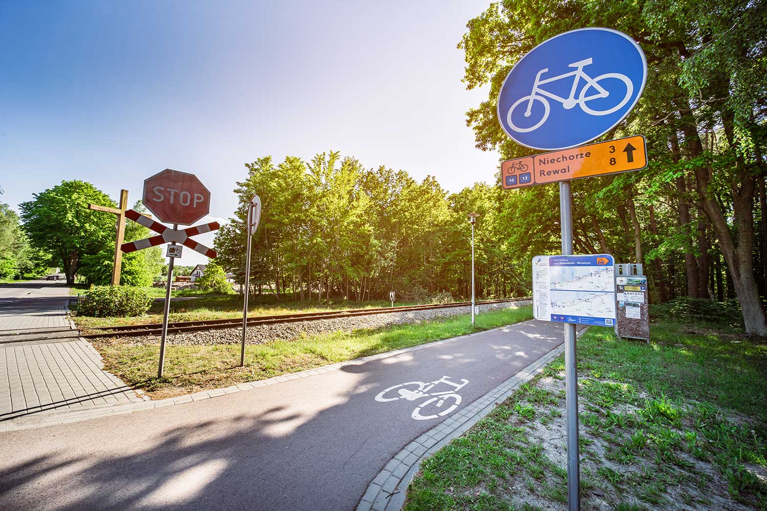 Trasa rowerowa Pogorzelica-Niechorze-Rewal